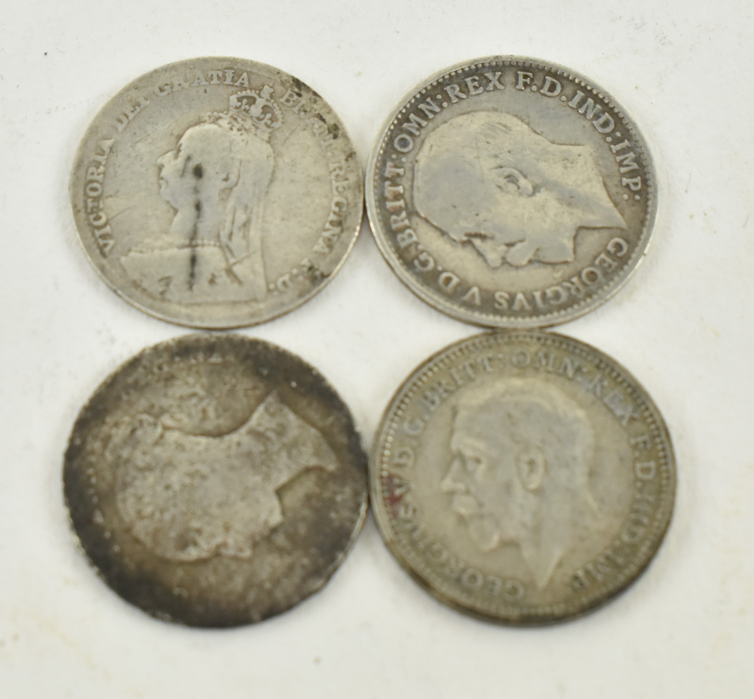 COLLECTION OF VICTORIAN & LATER SILVER COINS - Image 6 of 7