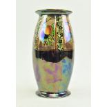 WILKINSON - VINTAGE 20TH CENTURY HAND PAINTED LUSTRE VASE