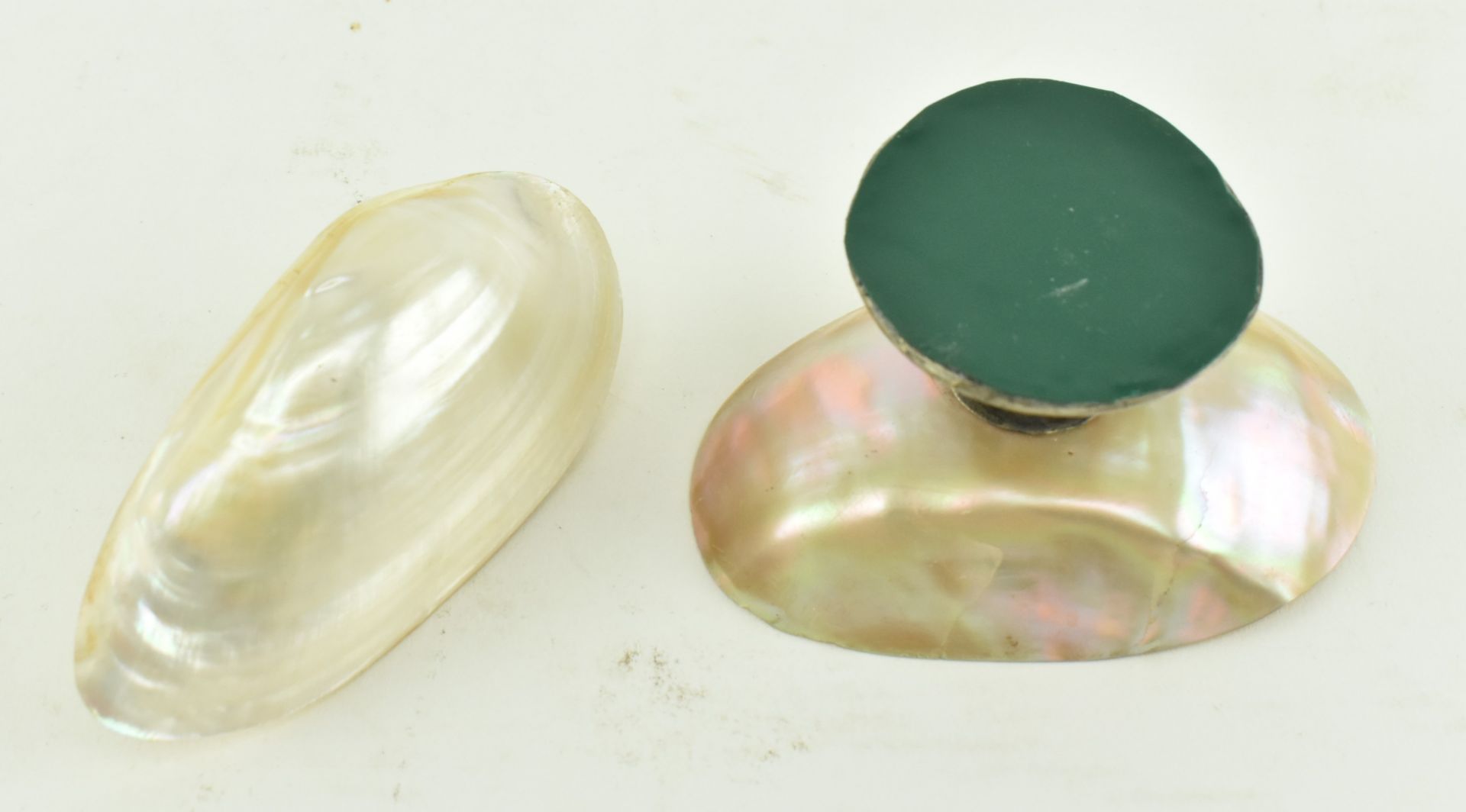 SEVEN MOTHER OF PEARL DECORATIVE TRINKET CASES - Image 5 of 9