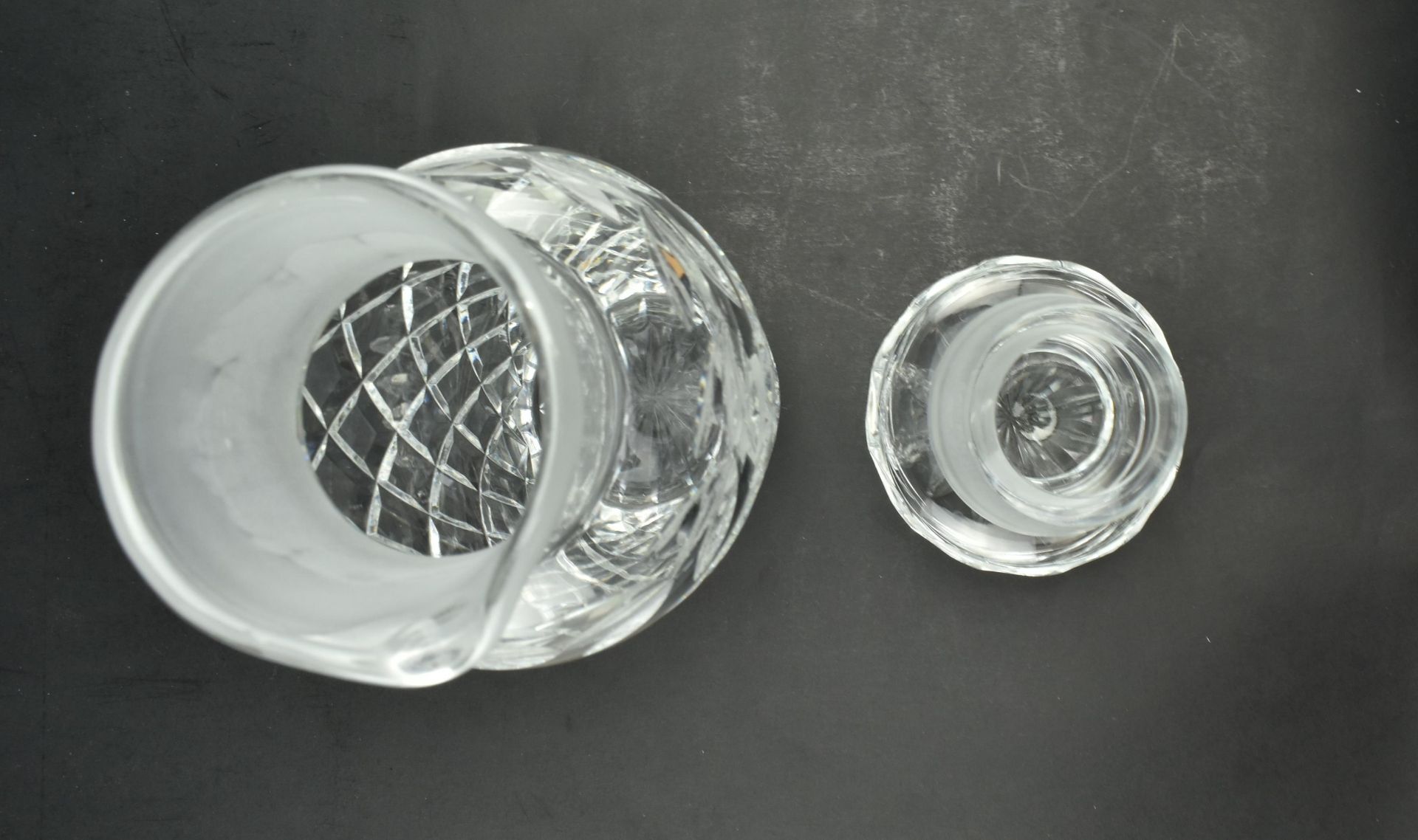 WATERFORD CRYSTAL GLASS COCKTAIL SHAKER - Bild 4 aus 8