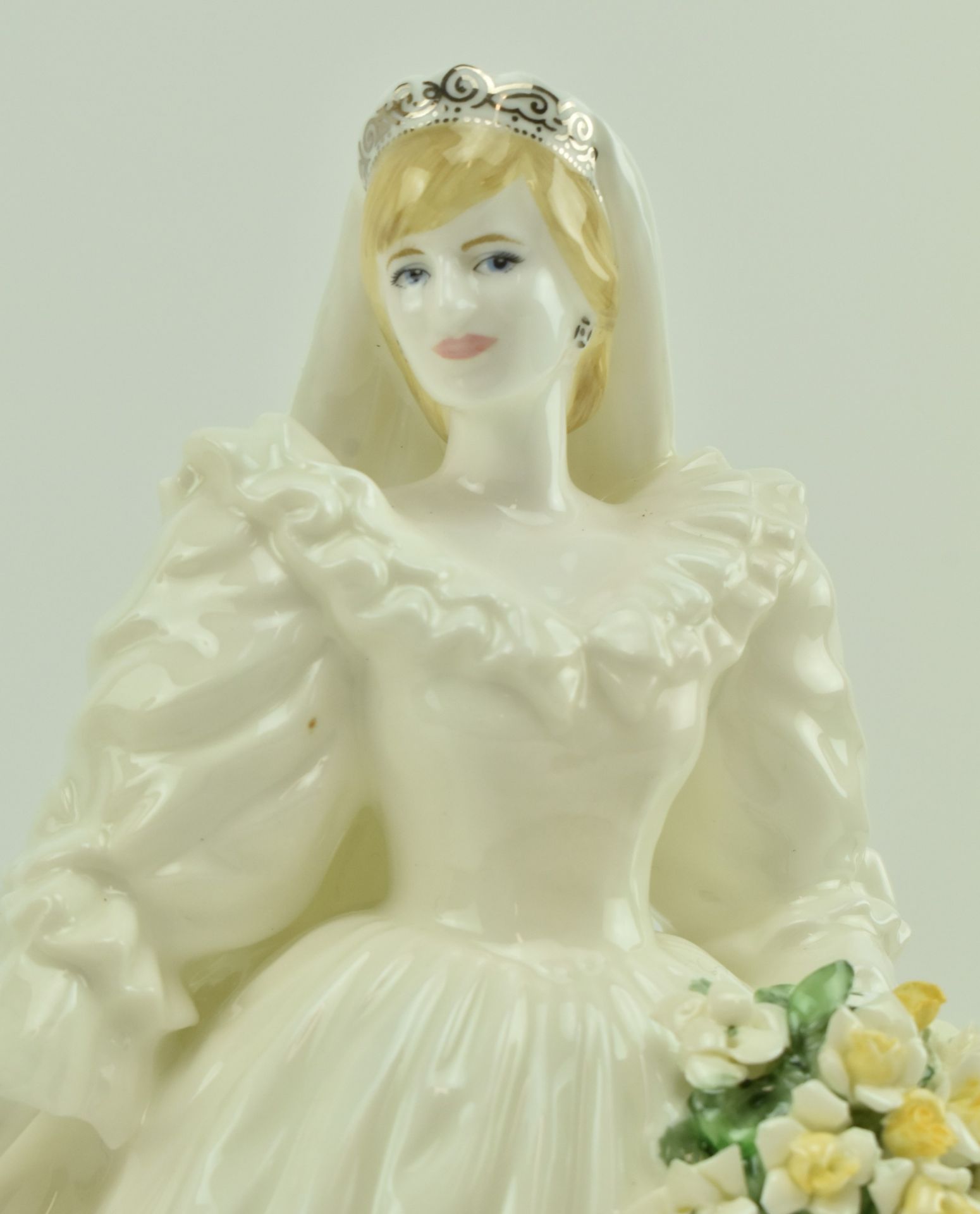 TWO COALPORT PRINCESS DIANA COMMEMORATIVE PORCELAIN FIGURES - Image 2 of 7