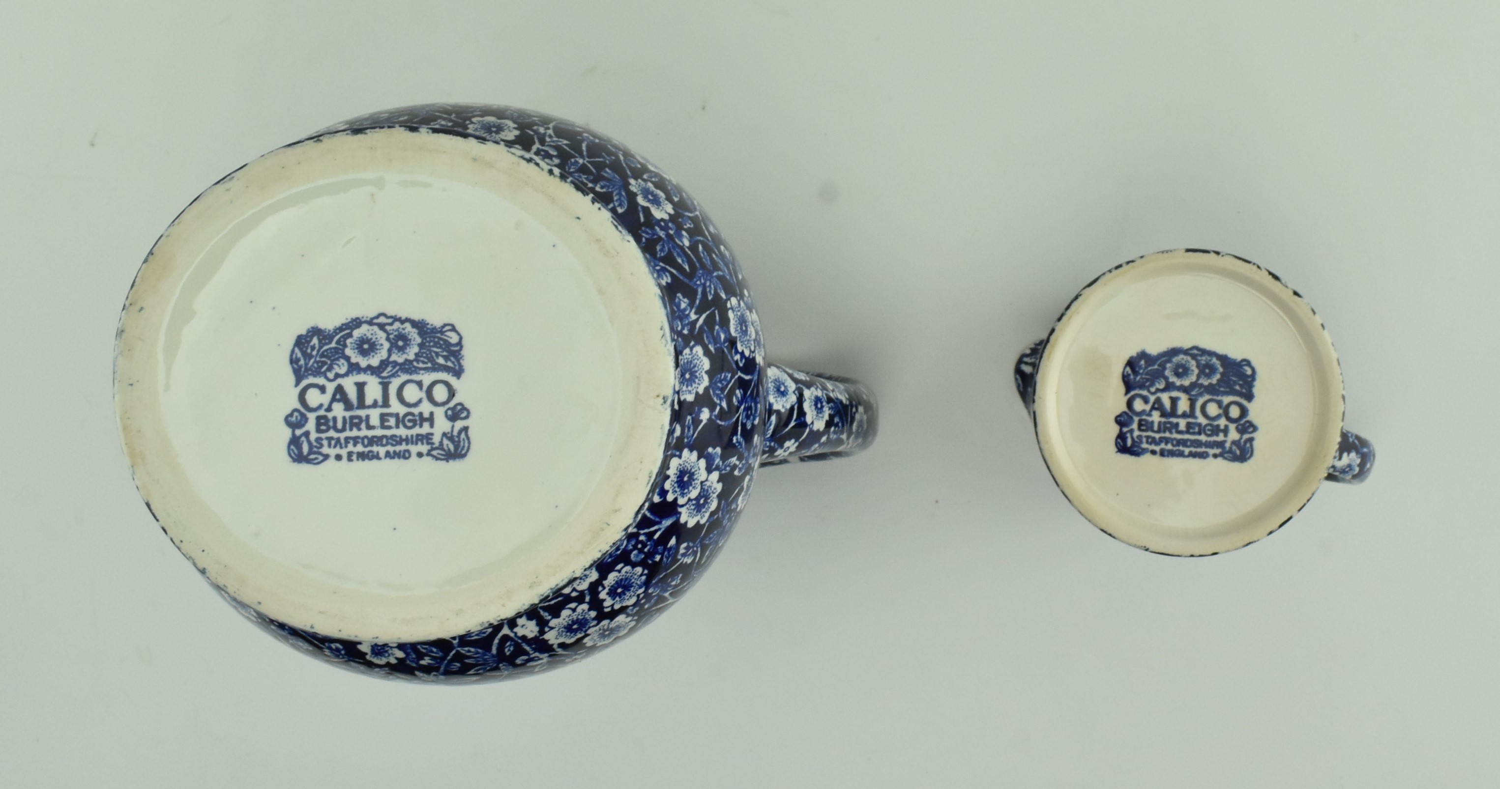 SELECTION OF BLUE AND WHITE BURLEIGH CERAMIC TABLEWARES - Image 7 of 15