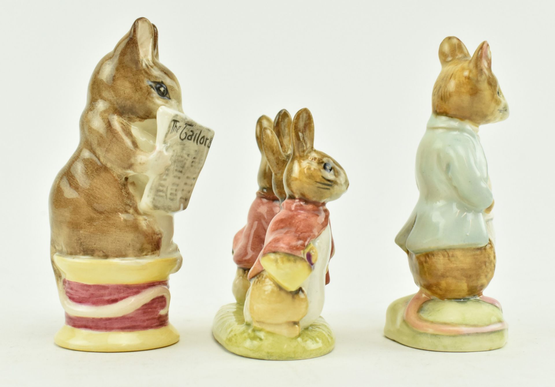 SIX BESWICK BEATRIX POTTER FINE BONE CHINA FIGURINES - Image 4 of 14