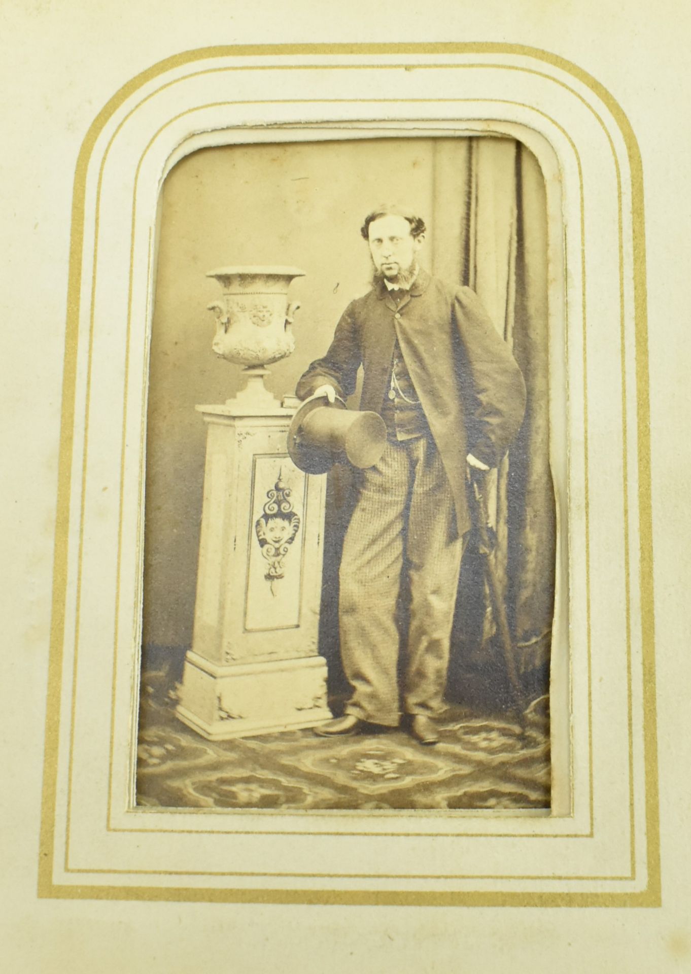 TWO 19TH CENTURY VICTORIAN PHOTOGRAPH ALBUMS - Image 6 of 13