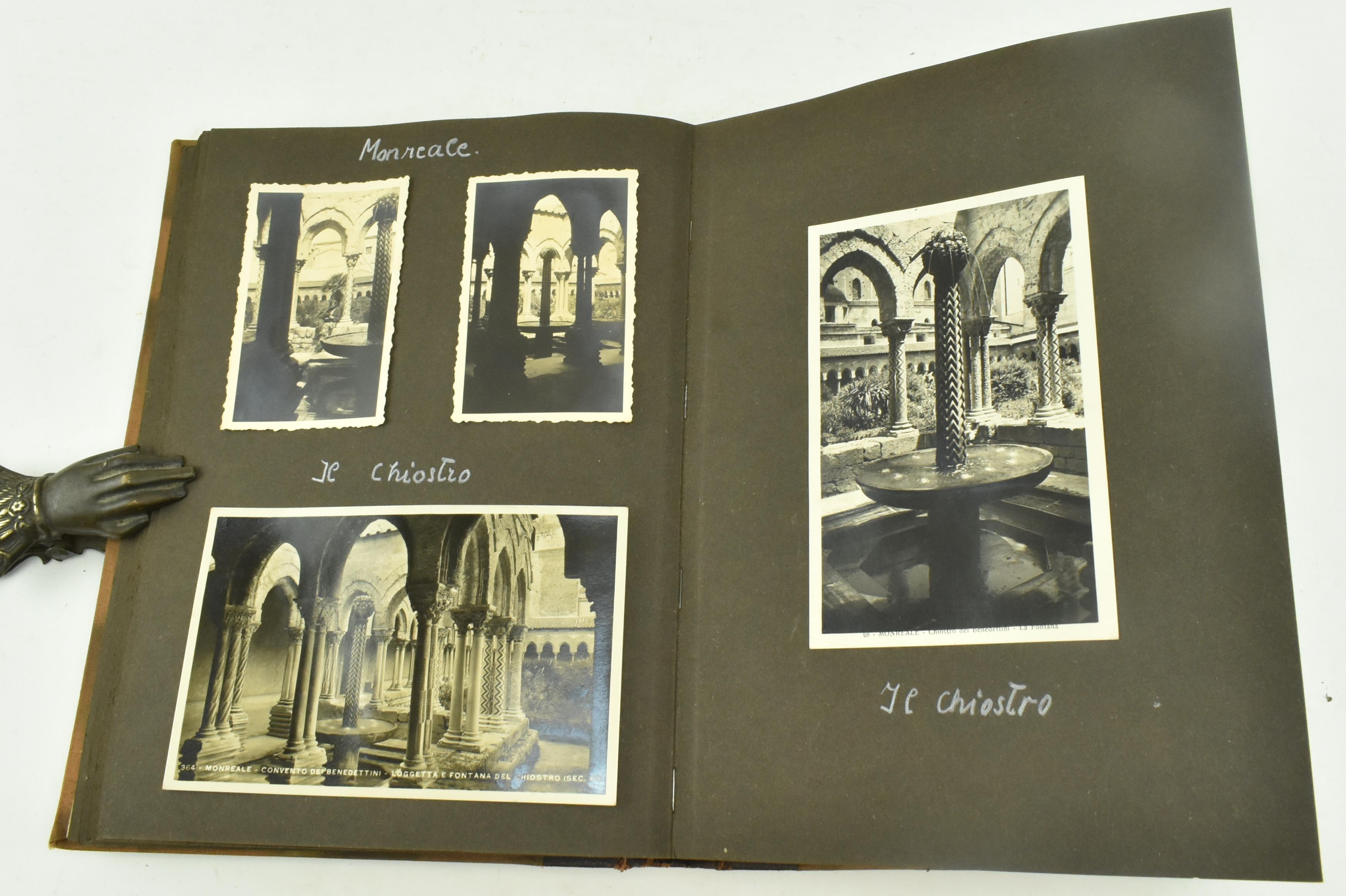 1930S PHOTOGRAPH ALBUM CONTAINING PHOTOS OF ITALY - Image 6 of 7