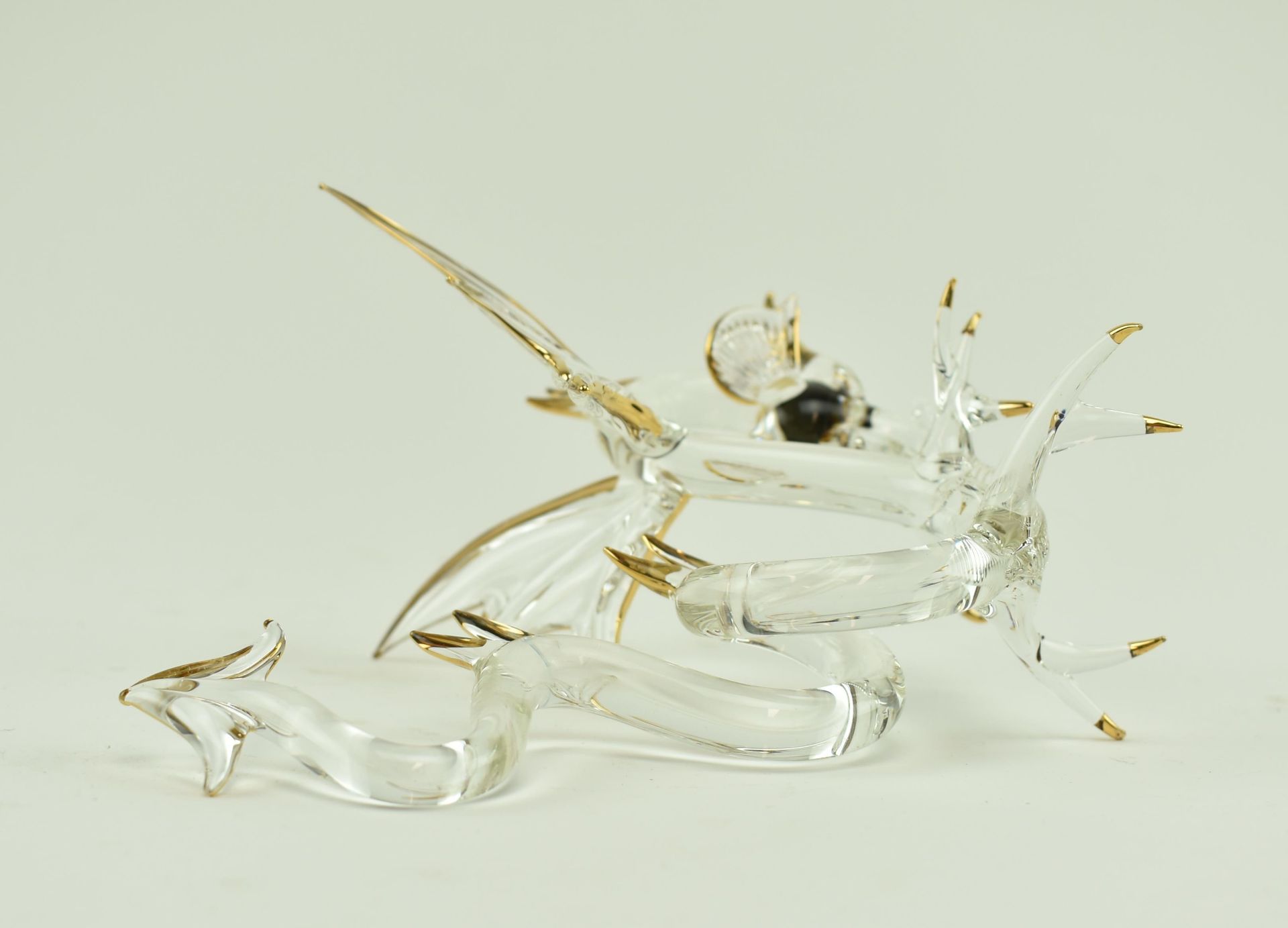 ARRIBAS BROS - WALT DISNEY WORLD CRYSTAL GLASS DRAGON - Image 5 of 6