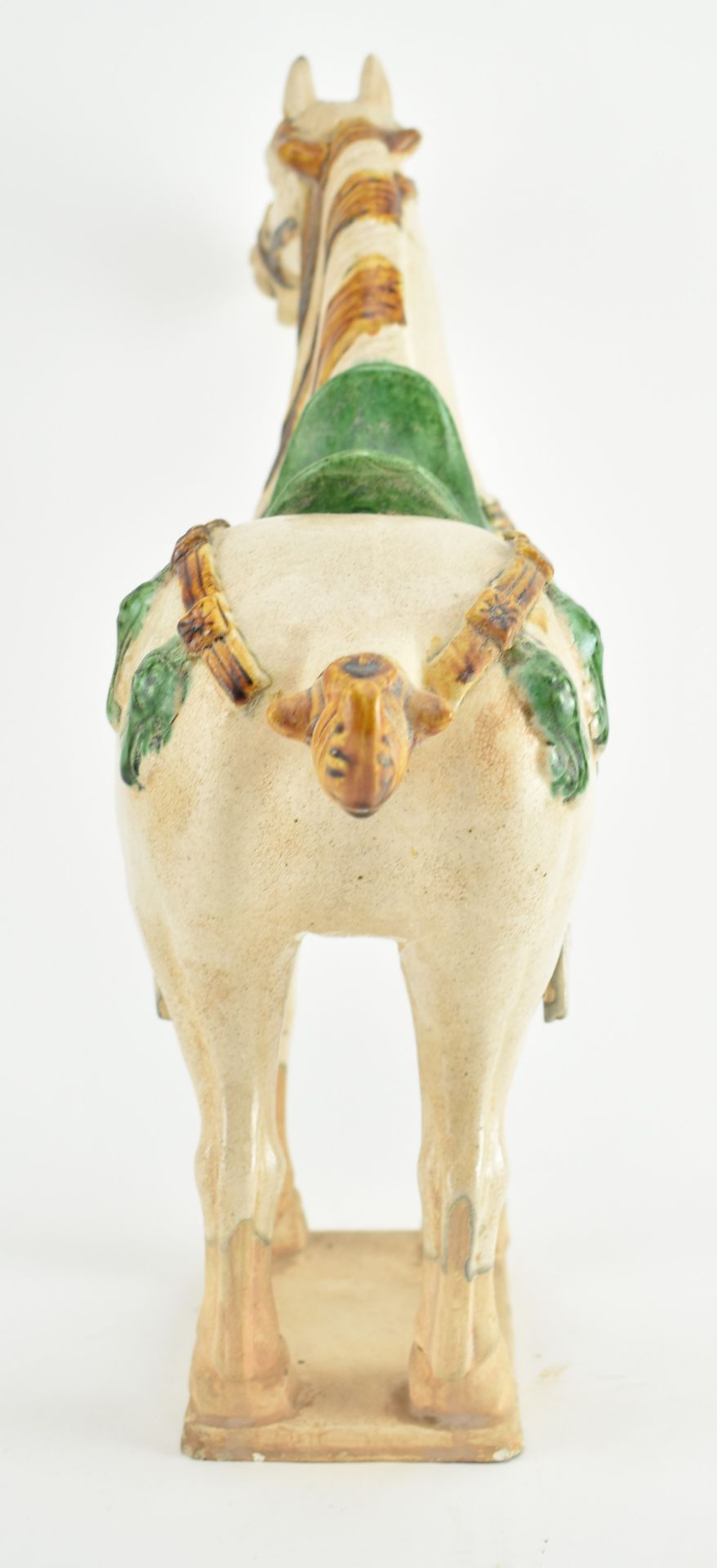 20TH CENTURY TANG SANCAI STYLE EARTHENWARE HORSE - Image 3 of 6
