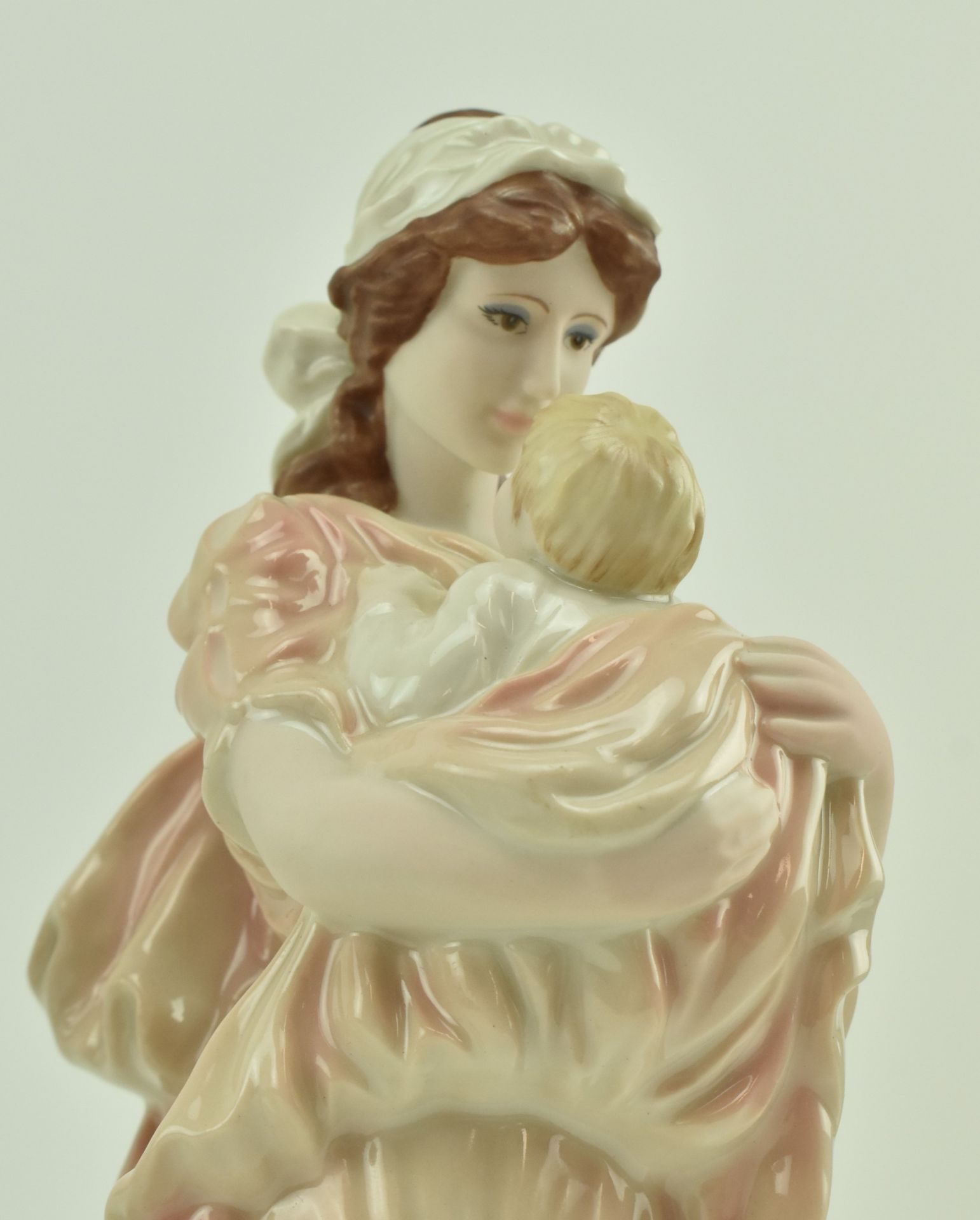 WEDGWOOD, WATERFORD & FRANKLIN PORCELAIN - FOUR FIGURINES - Image 3 of 12