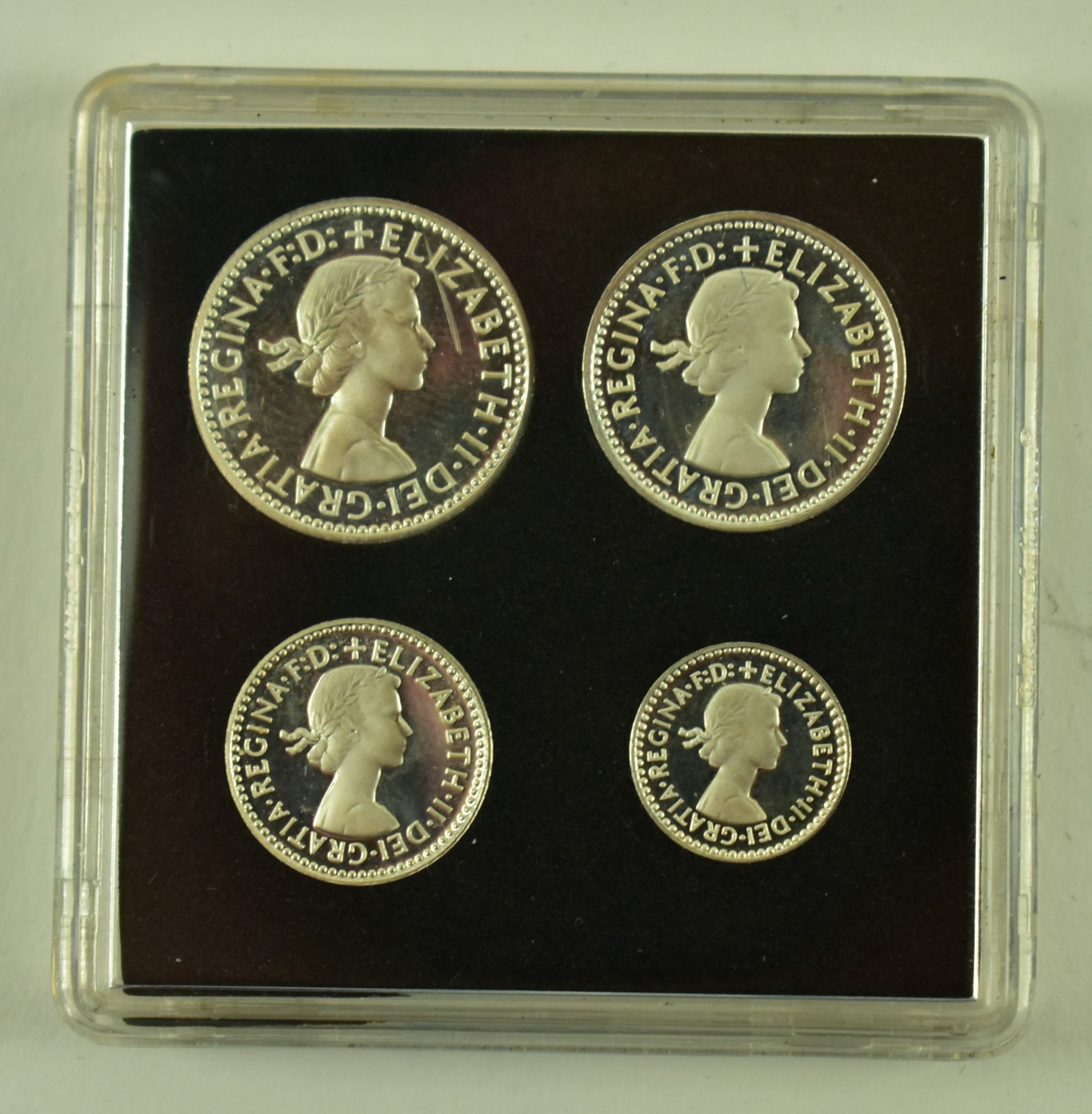 1997 QUEEN ELIZABETH II SILVER MAUNDY FOUR COINS SET