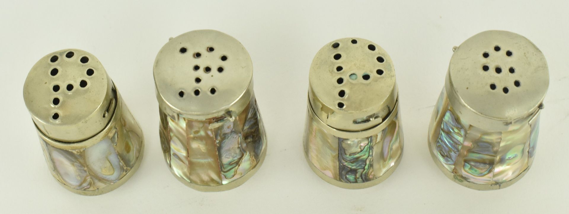 COLLECTION OF VINTAGE ABALONE ITEMS, INCL. SALT & PEPPER SHAKERS - Image 11 of 12