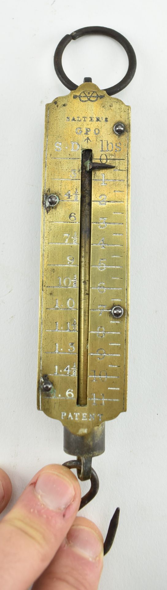 COLLECTION OF SALTERS SPRING BALANCE BRASS & PEWTER SCALES - Image 6 of 10