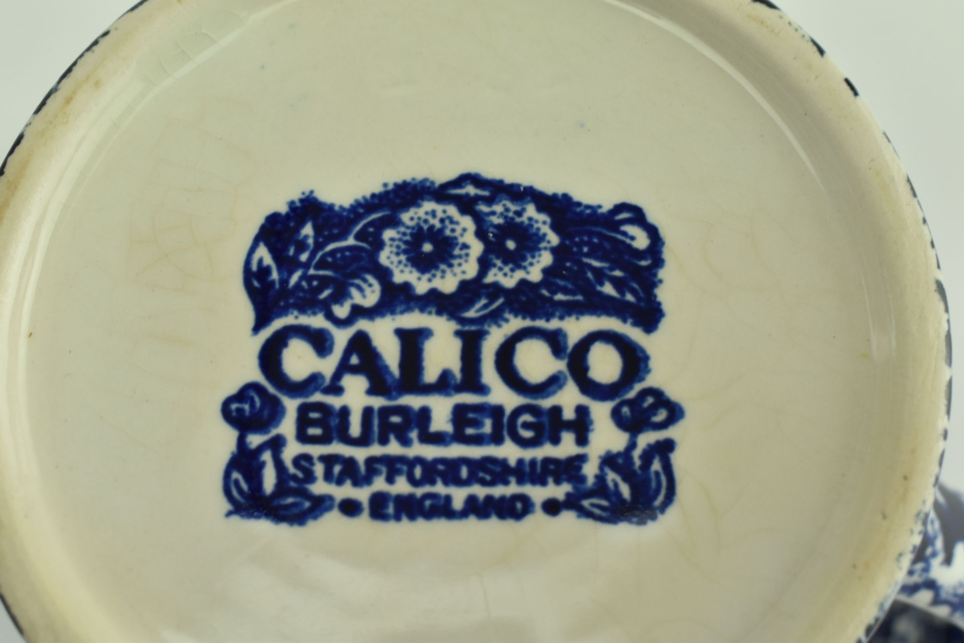 SELECTION OF BLUE AND WHITE BURLEIGH CERAMIC TABLEWARES - Image 8 of 15