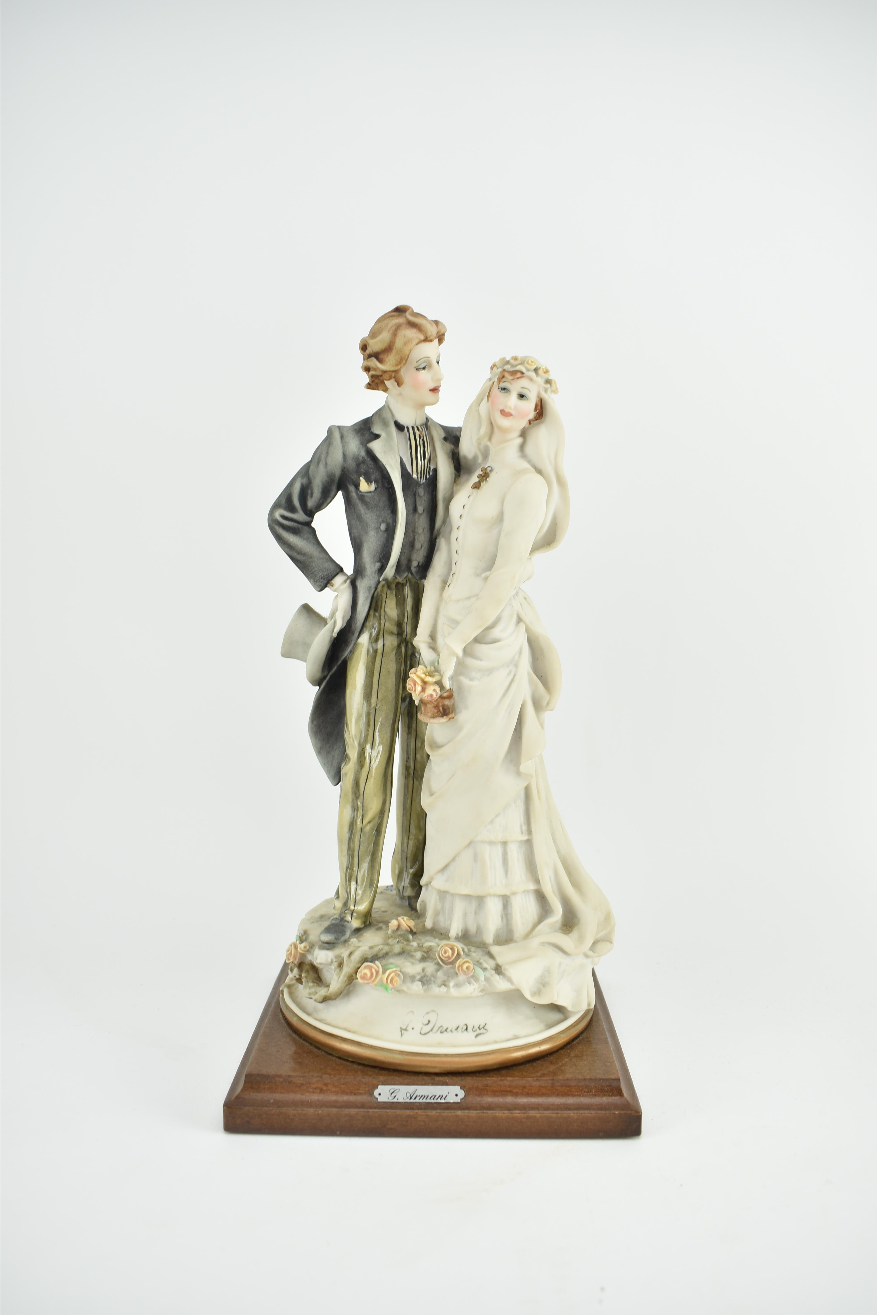 7 PORCELAIN FIGURINES BY CAPODIMONTE/WEDGWOOD/FRANCESCA - Image 7 of 15