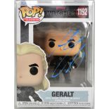 THE WITCHER - HENRY CAVILL - SIGNED FUNKO POP FIGURE - AFTAL