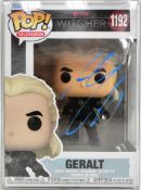 THE WITCHER - HENRY CAVILL - SIGNED FUNKO POP FIGURE - AFTAL