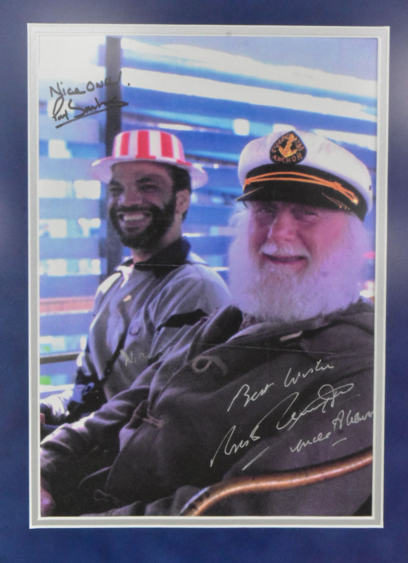 ONLY FOOLS & HORSES - THE JOLLY BOYS' OUTING - WHOLE CAST AUTOGRAPHS - Image 2 of 4