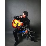 AUSTIN BUTLER - ELVIS - AUTOGRAPHED 8X10" PHOTO - AFTAL