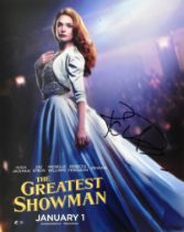 REBECCA FERGUSON - GREATEST SHOWMAN - SIGNED 8X10" PHOTO - ACOA