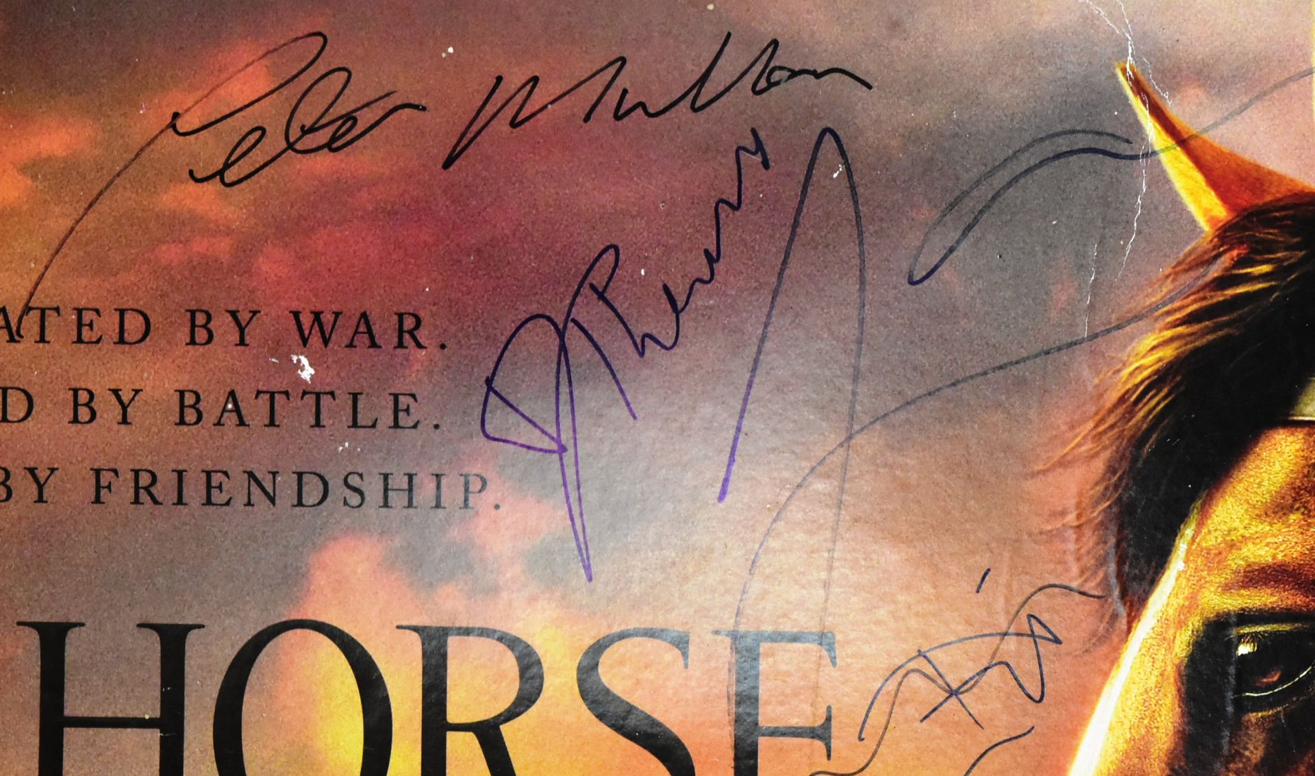 WAR HORSE (2011) - CAST & CREW SIGNED PREMIERE BOARD - Bild 4 aus 4