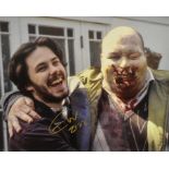 EDGAR WRIGHT - SHAUN OF THE DEAD - SIGNED 8X10" PHOTO - ACOA