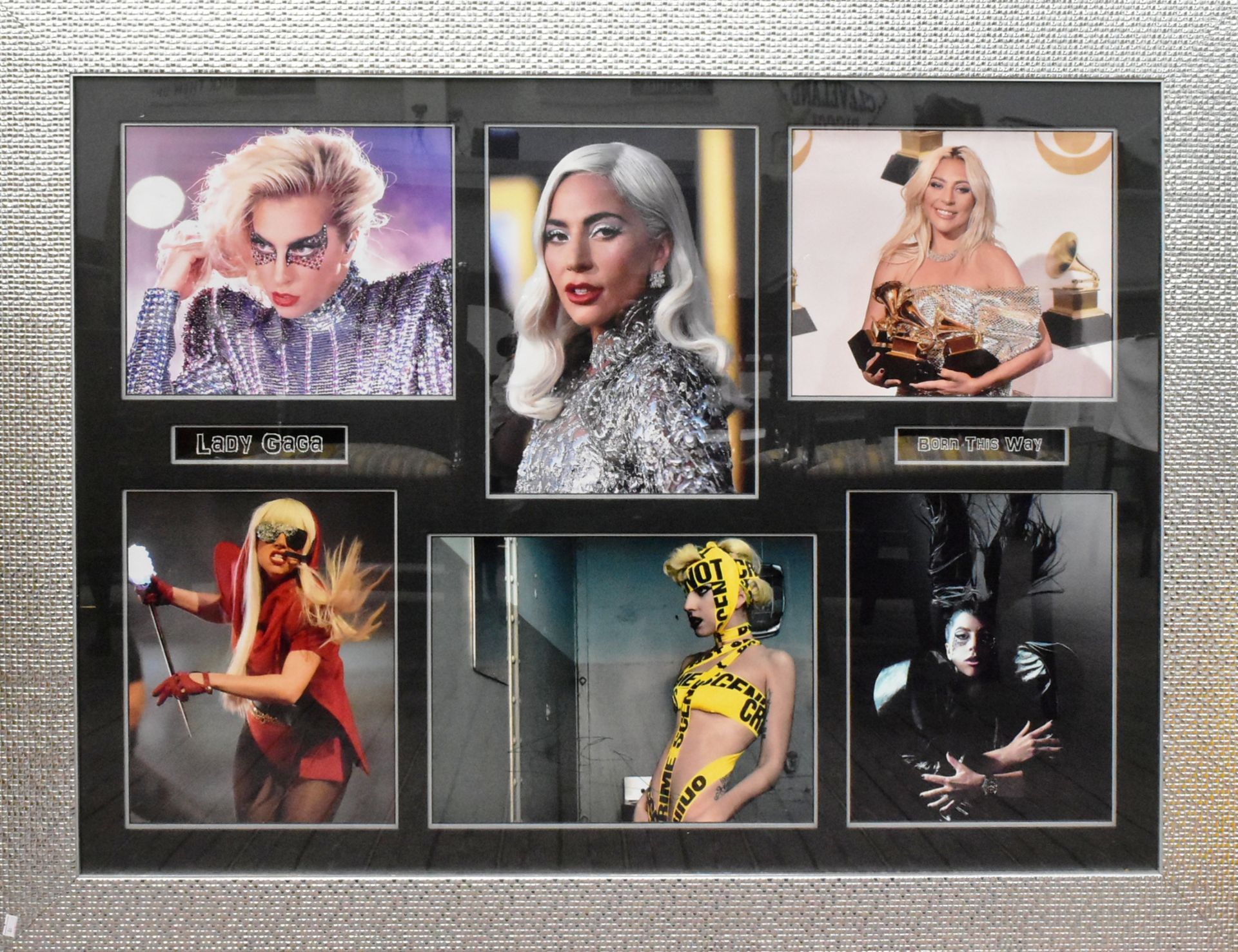 LADY GAGA - LARGE AUTOGRAPH FRAMED DISPLAY - Image 2 of 6