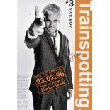 JONNY LEE MILLER - TRAINSPOTTING - SIGNED 8X12" PHOTO - AFTAL