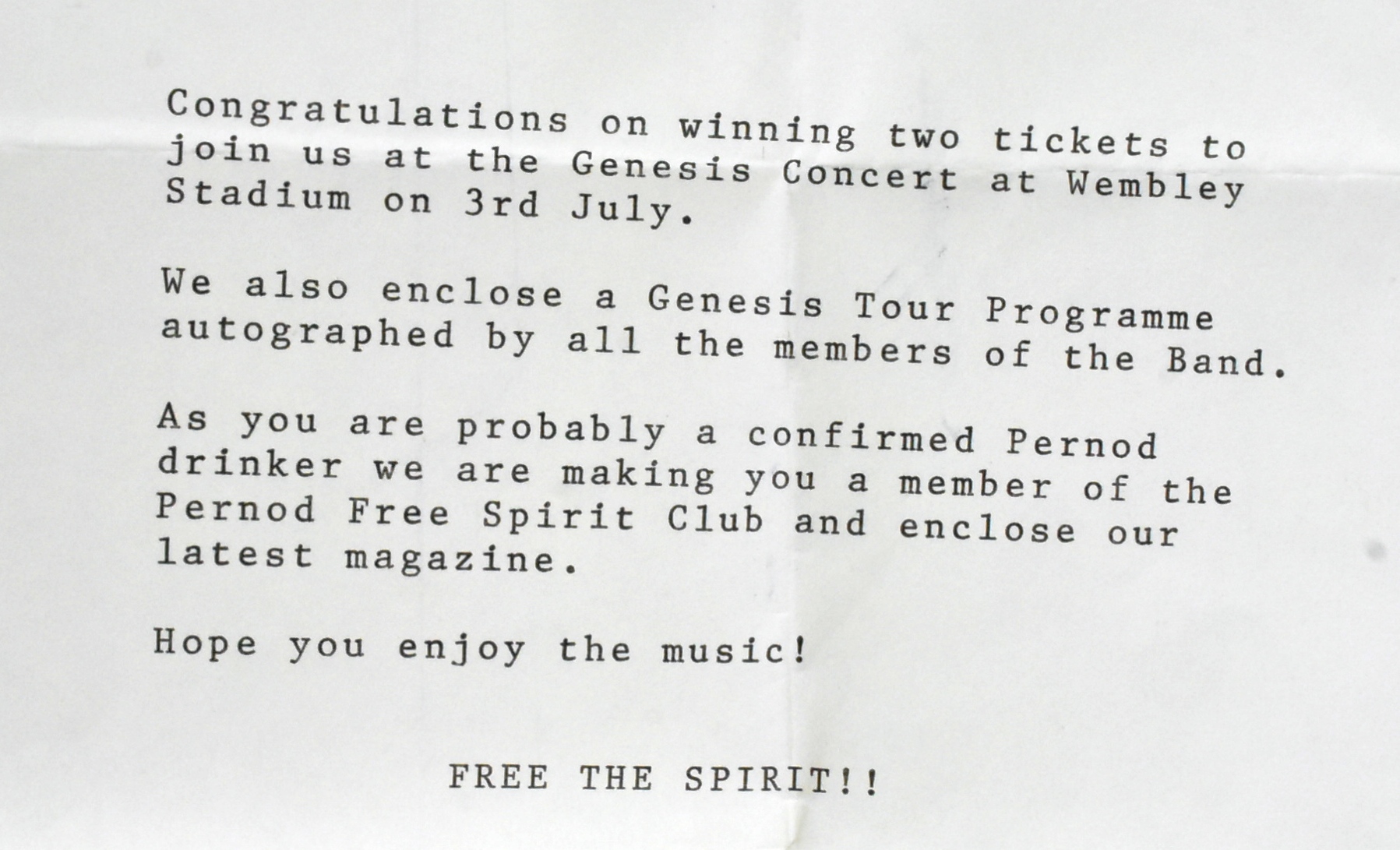 GENESIS - FULL BAND SIGNED 'INVISIBLE TOUR' PROGRAMME - Bild 4 aus 9