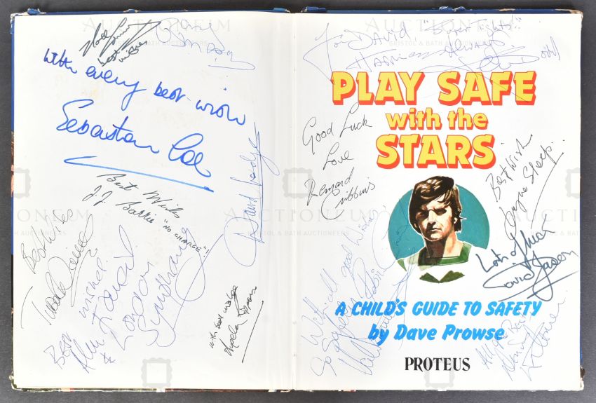 PLAY SAFE WITH THE STARS - MULTI-SIGNED VINTAGE ANNUAL - Image 4 of 10