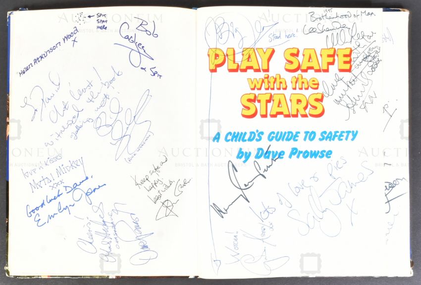 PLAY SAFE WITH THE STARS - MULTI-SIGNED VINTAGE ANNUAL - Image 3 of 10