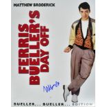 FERRIS BUELLER'S DAY OFF - MATTHEW BRODERICK - SIGNED 8X10" - ACOA