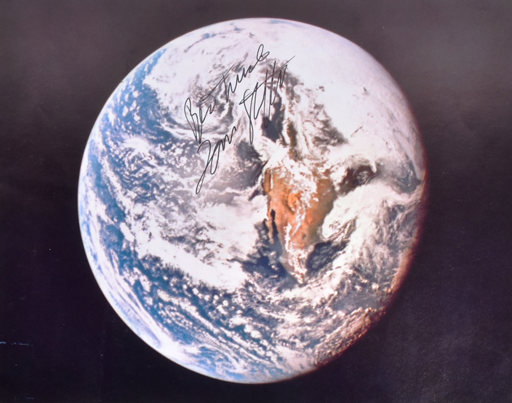 NASA ASTRONAUT - THOMAS P. STAFFORD - SIGNED 8X10" PHOTOGRAPHS - Image 4 of 6