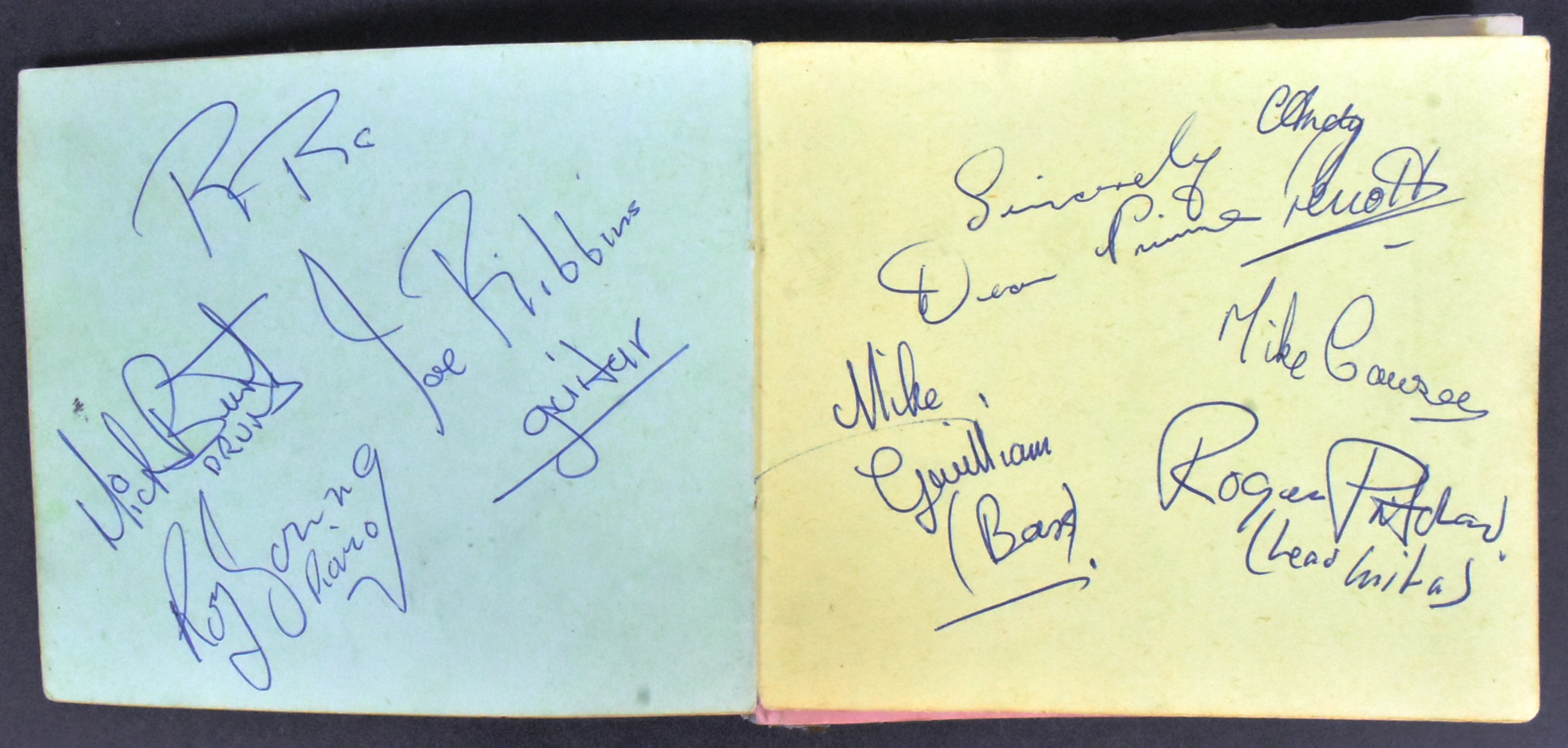 1960S AUTOGRAPH ALBUM FROM BRISTOL - CREAM, JEFF BECK GROUP - Image 6 of 6