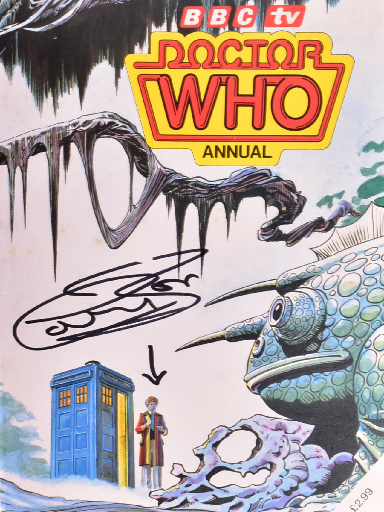 DOCTOR WHO - COLIN BAKER (SIXTH DOCTOR) - SIGNED ANNUALS - Image 4 of 5
