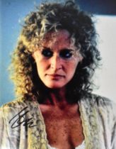 GLENN CLOSE - FATAL ATTRACTION - SIGNED 8X10" PHOTO - AFTAL