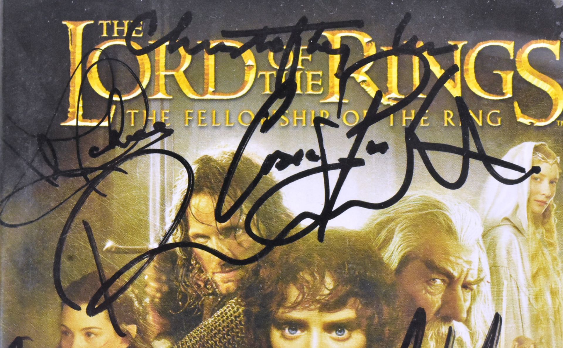 LORD OF THE RINGS - THE FELLOWSHIP OF THE RING - SIGNED DVD - Image 2 of 8