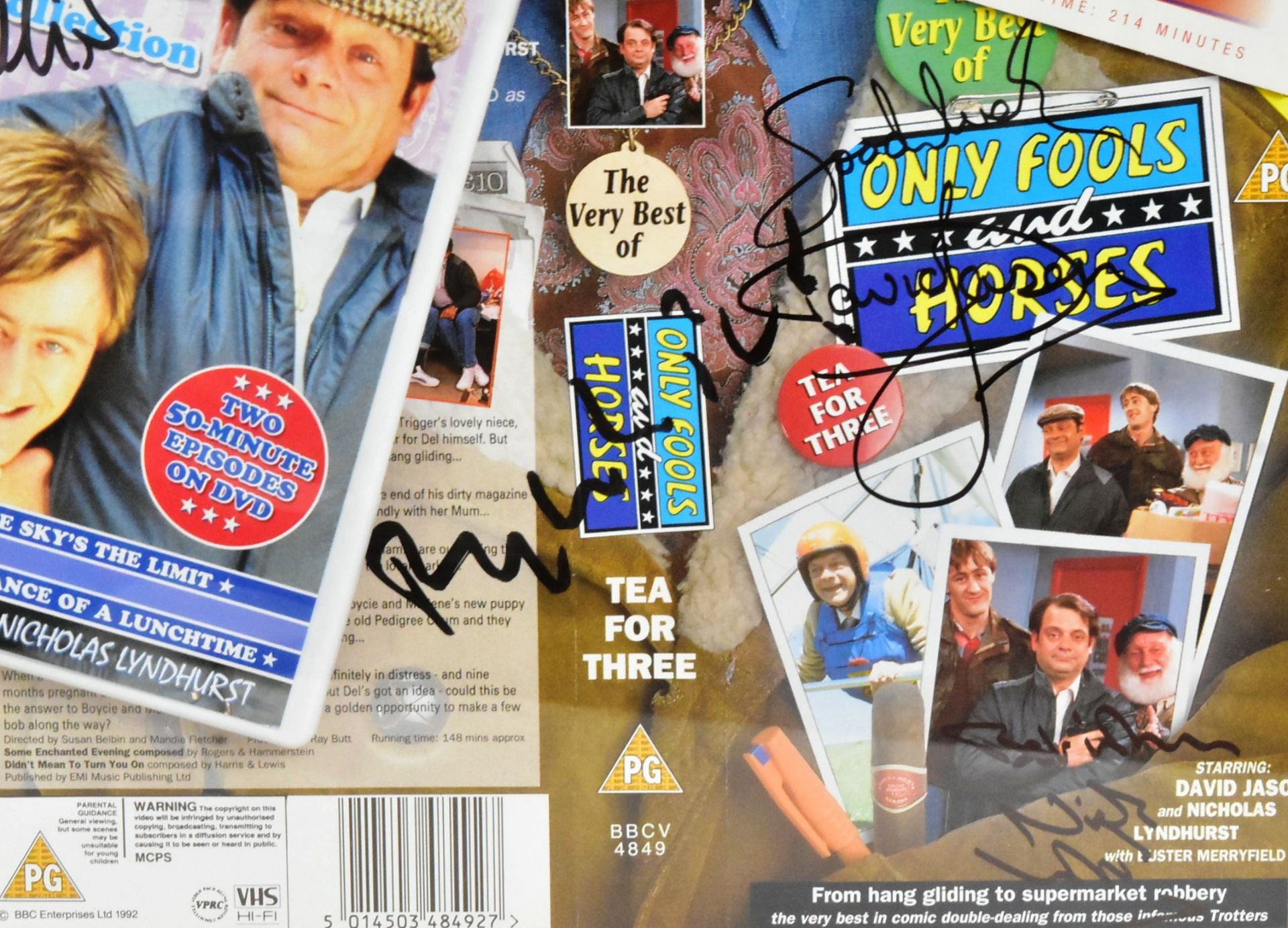 ONLY FOOLS & HORSES - CAST AUTOGRAPHED DISPLAY - Image 5 of 5