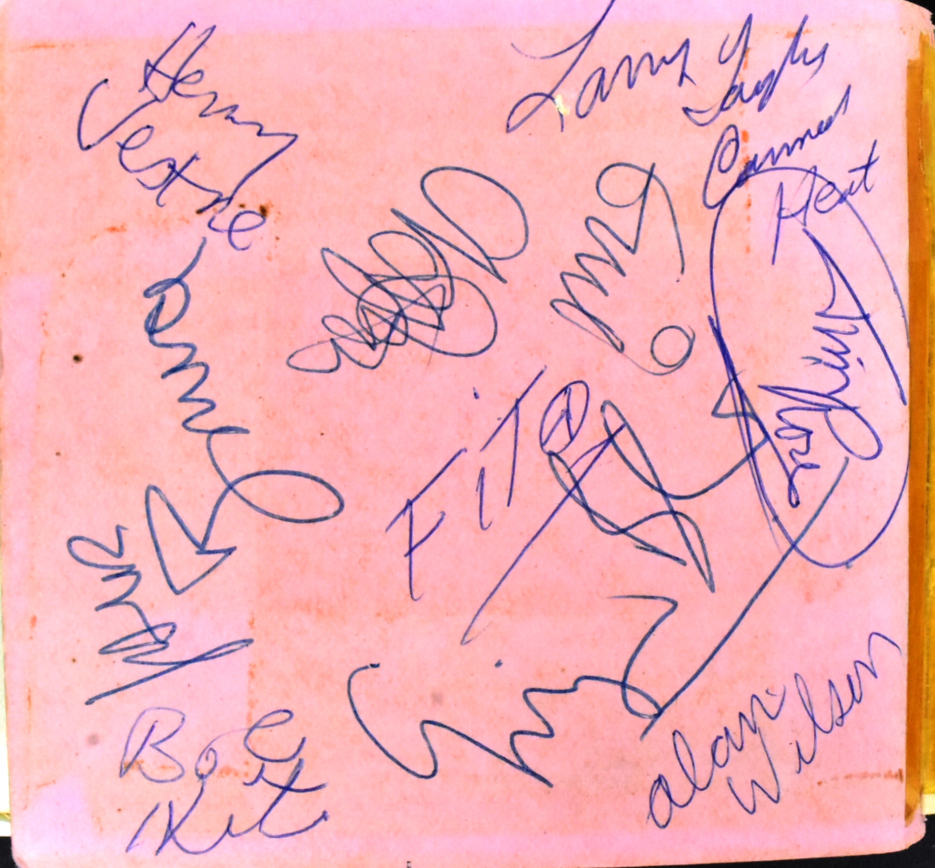 1960S AUTOGRAPH ALBUM FROM BRISTOL - CREAM, JEFF BECK GROUP - Image 2 of 6