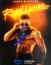 ROAD HOUSE (2024) - CONNOR MCGREGOR - SIGNED 8X10" - AFTAL