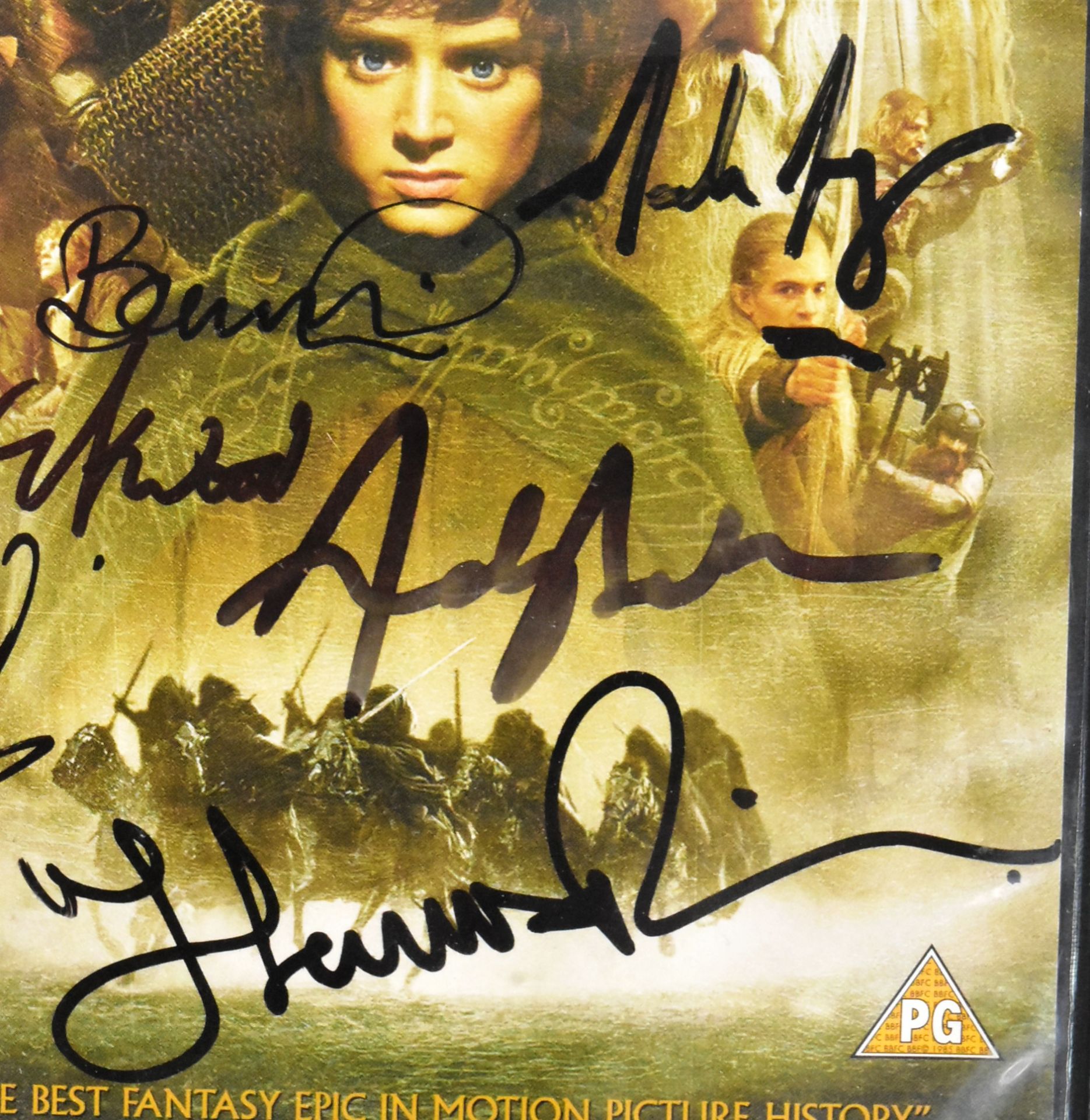 LORD OF THE RINGS - THE FELLOWSHIP OF THE RING - SIGNED DVD - Image 4 of 8