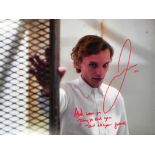 JAMIE CAMPBELL BOWER - STRANGER THINGS - SIGNED 16X12" PHOTO