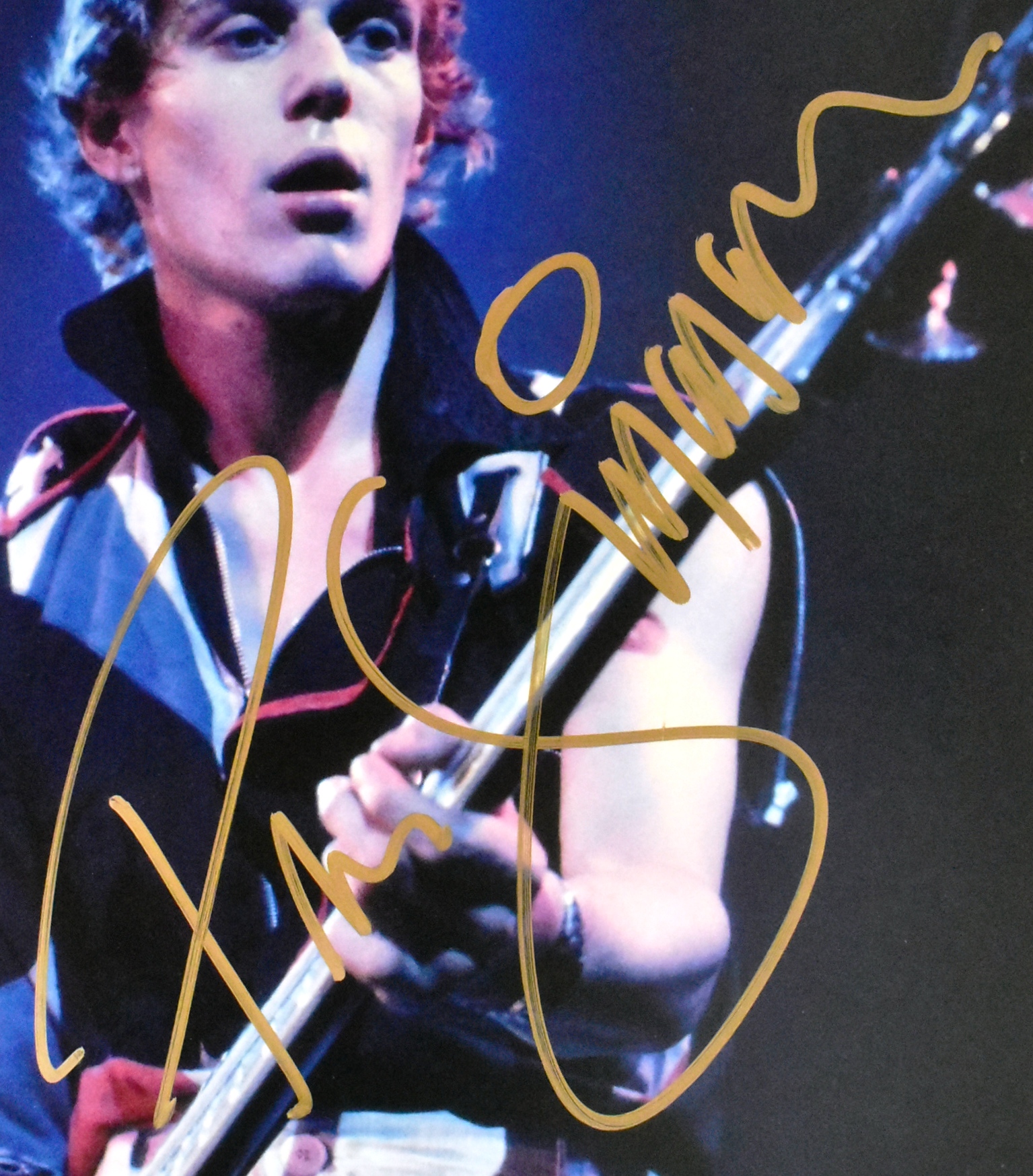 THE CLASH - PAUL SIMONON - SIGNED 8X10" PHOTO - ACOA - Bild 2 aus 2