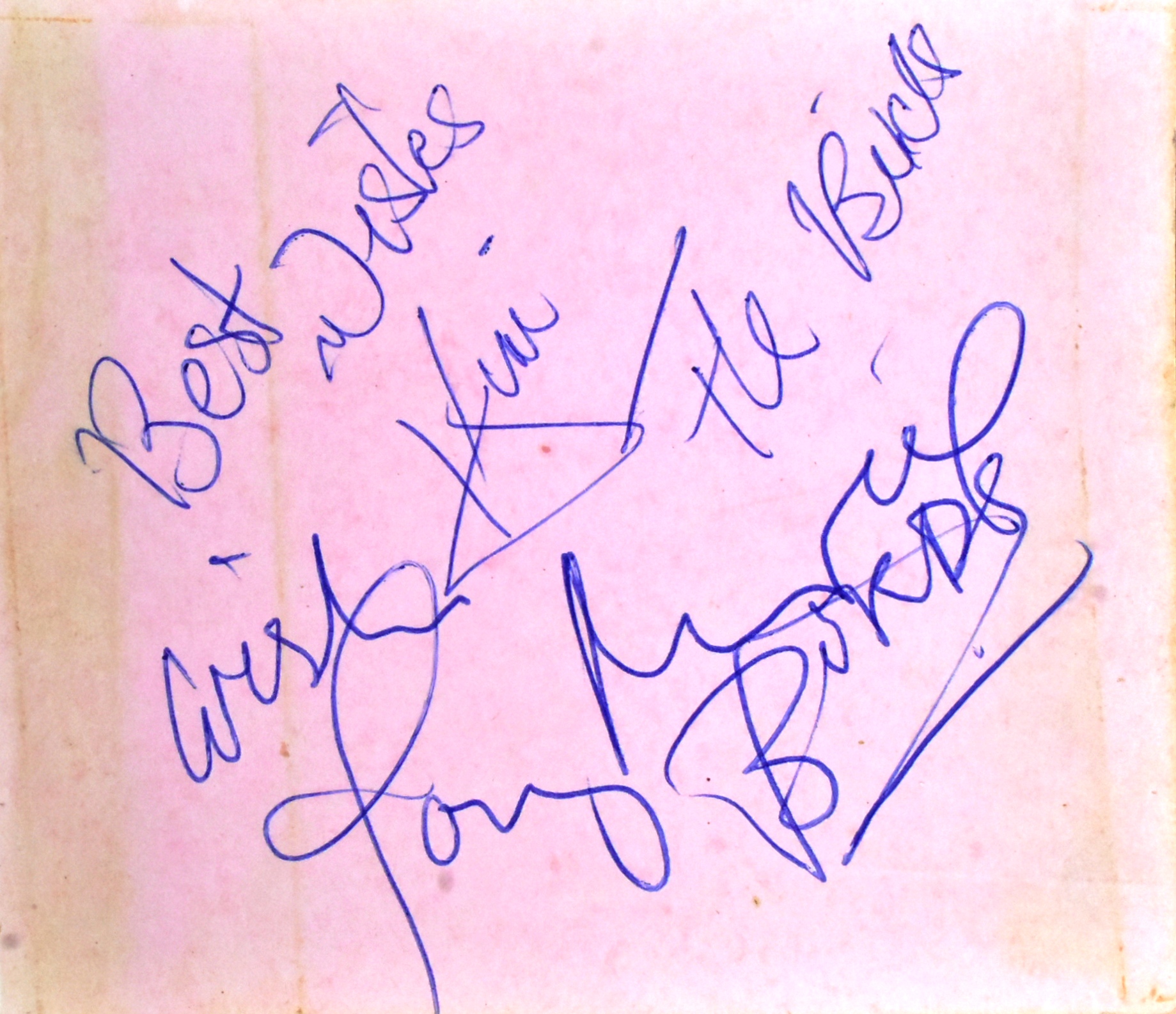 1960S AUTOGRAPH ALBUM FROM BRISTOL - CREAM, JEFF BECK GROUP - Image 5 of 6