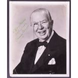 CHARLES COBURN (1877-1961) - AMERICAN ACTOR - SIGNED 8X10" PHOTOGRAPH