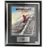 MARVEL - SPIDER-MAN FAR FROM HOME - CAST AUTOGRAPHED PHOTO - AFTAL