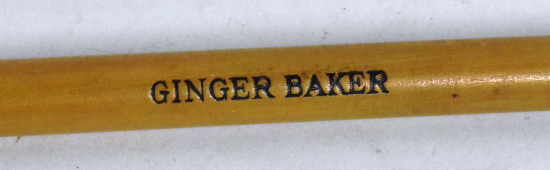 CREAM - GINGER BAKER - ORIGINAL STAGE-USED DRUMSTICK - Image 2 of 4