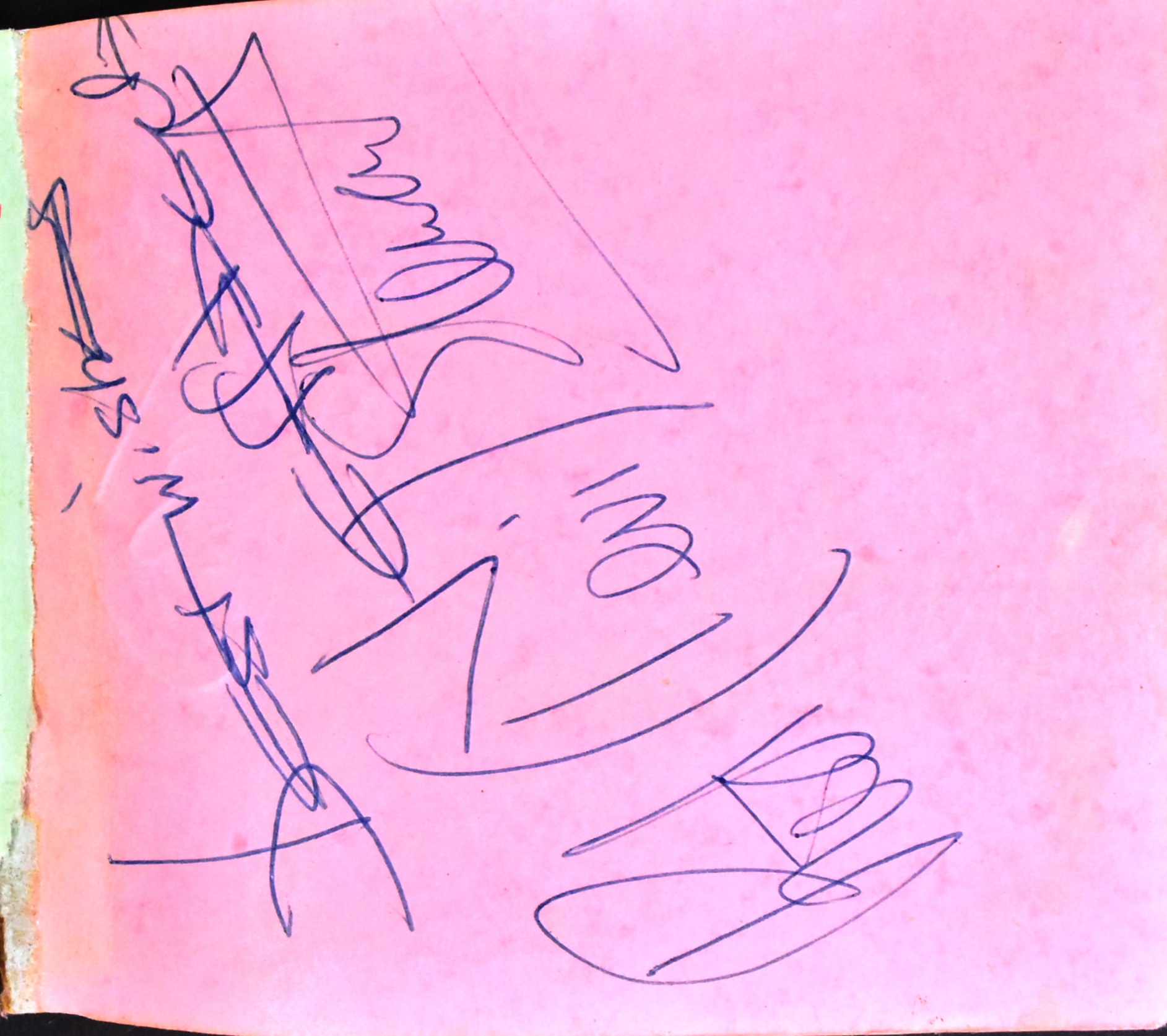 1960S AUTOGRAPH ALBUM FROM BRISTOL - CREAM, JEFF BECK GROUP - Image 3 of 6