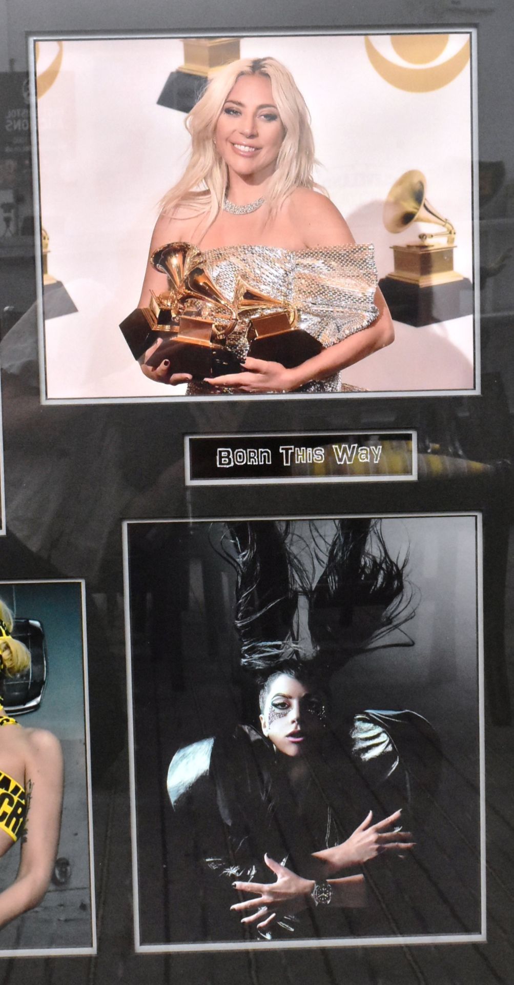 LADY GAGA - LARGE AUTOGRAPH FRAMED DISPLAY - Image 6 of 6