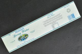 ONLY FOOLS & HORSES - PRODUCTION USED PECKHAM SPRING WATER LABEL
