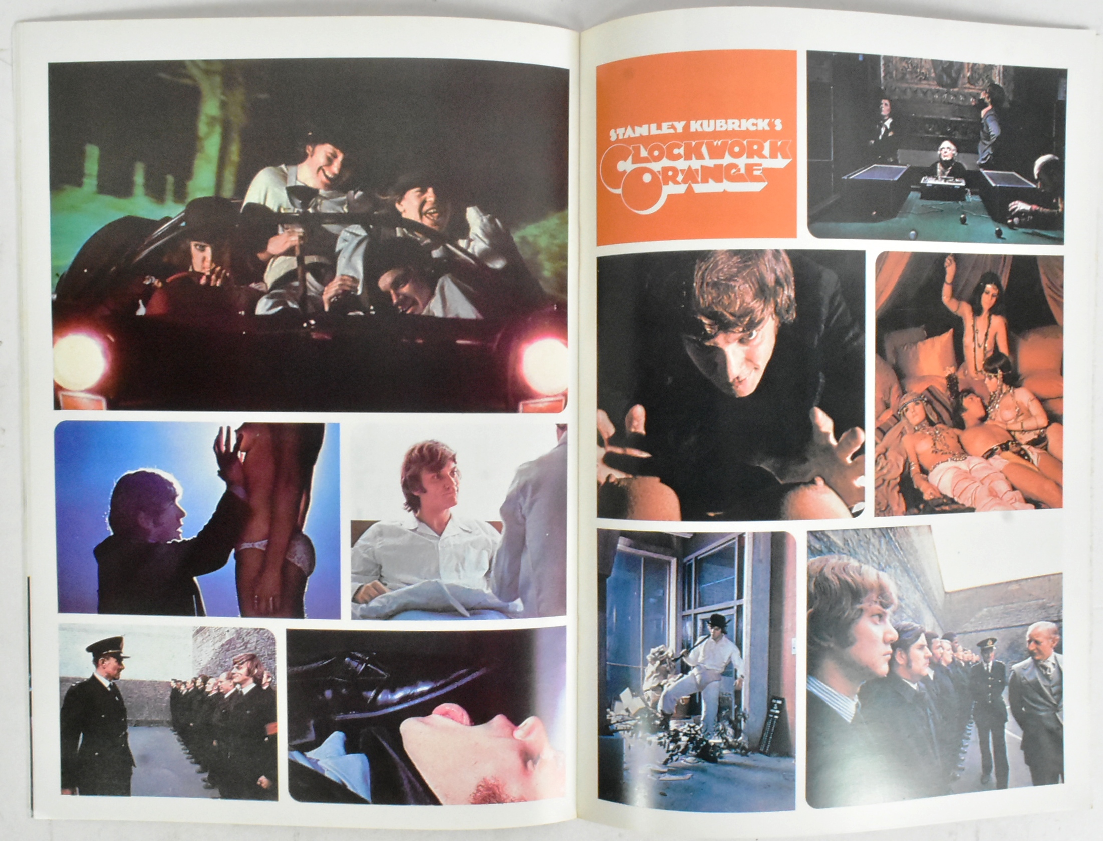 A CLOCKWORK ORANGE (1971) - SIGNED JAPANESE PRESS BROCHURE - Image 6 of 7