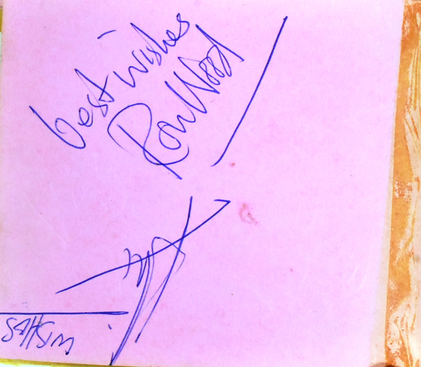 1960S AUTOGRAPH ALBUM FROM BRISTOL - CREAM, JEFF BECK GROUP - Image 4 of 6
